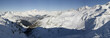 Panoramic du mont blanc