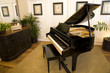 Grand piano in a modern luxury home. Grand piano in a modern luxury home.