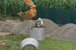 Photo: chantier, manutention chantier, manutention