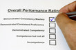 Overall Performance Rating Form 2