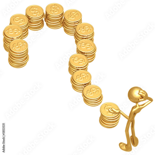Illustration: Question Gold Dollar Coins Question Gold Dollar Coins