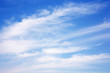 Photo : Beautiful blue heavenly and soft cloudy sky Beautiful blue heavenly and soft cloudy sky