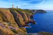 Bretagne,22,cap Frehel :  falaises et phare