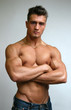 Sexy muscular man