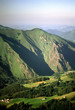 The pyrenees on the france spain border 