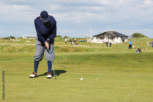 Golfing