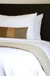 Image of comfortable pillows and bed.