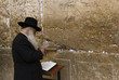 The prays in western wall in Jerusalem The prays in western wall in Jerusalem
