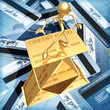 3D Credit Card Concept Balancing on House Of Credit Cards