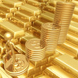Gold Coin Stack Graph