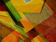 bemalte Leinwand