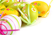 Pastel and colored Easter eggs Pastel and colored Easter eggs