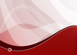 Red wave background ideal for presentations - landscape version