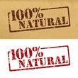 100% natural