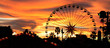 Carnival at dusk