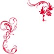 FOND ABSTRAIT ROUGE