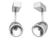 lighting devices on a white background