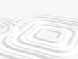 Milk, or any white liquid, with  unusual square ripple