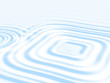 Unusual square ripple on liquid surface