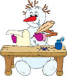 Writing Snowman 