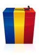Urne d'élection roumaine