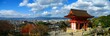 Panoramic of Kiyomizu Temple in Kyoto