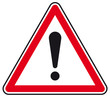 Panneau Attention danger !