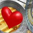 Heart In Bank Vault