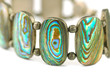 atique mother of pearl bracelet close-up
