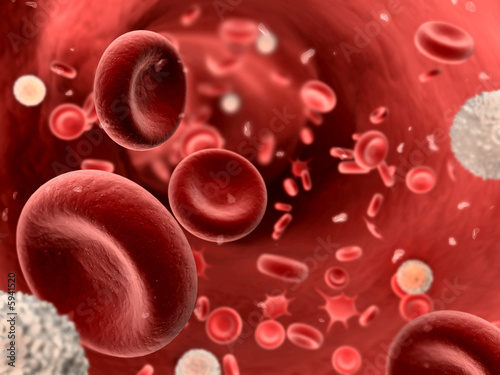 Illustration: fließendes blut fließendes blut