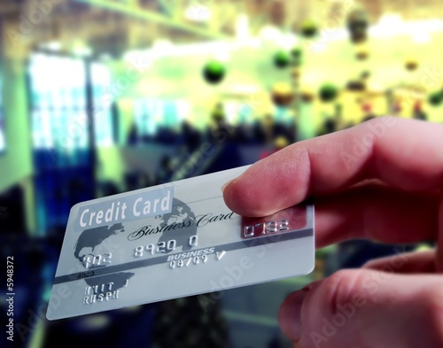 Photo: Credit card Credit card