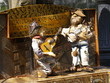 marionetas actuando