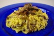 risotto ai funghi porcini e zafferano