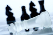A game of chess comes to an end. The king is checkmated. A game of chess comes to an end. The king is checkmated.