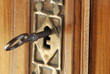 clef et serrure ancienne