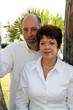 Photo: middle aged couple in park middle aged couple in park