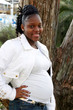 Photo: young pregnant african american woman young pregnant african american woman