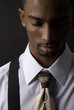 Foto: African American businessman is very sad and depressed African American businessman is very sad and depressed