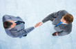 Business handshake and trust