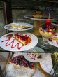 dessert, , sweet, treat,  with  raspberries, ,blueberries,  