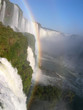 Arcobaleno e cascata