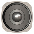 Photo: A generic home or car audio speaker. A generic home or car audio speaker.