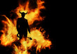 Devil dressed in a business suit.