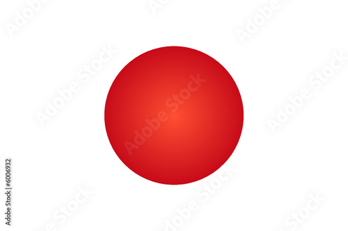 Ilustração vetorial : bandeira do japão bandeira do japão