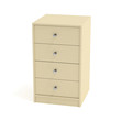 Light Drawer Pedestal. 3D render. Light Drawer Pedestal. 3D render.