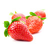 Isolated fruits - Strawberries