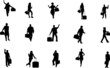 travel silhouettes travel silhouettes