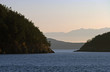 San Juan Islands at Sunset