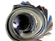 magazine roled up