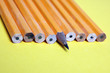 Photo: Stand out sharp pencil is ahead of the rest. Stand out sharp pencil is ahead of the rest.